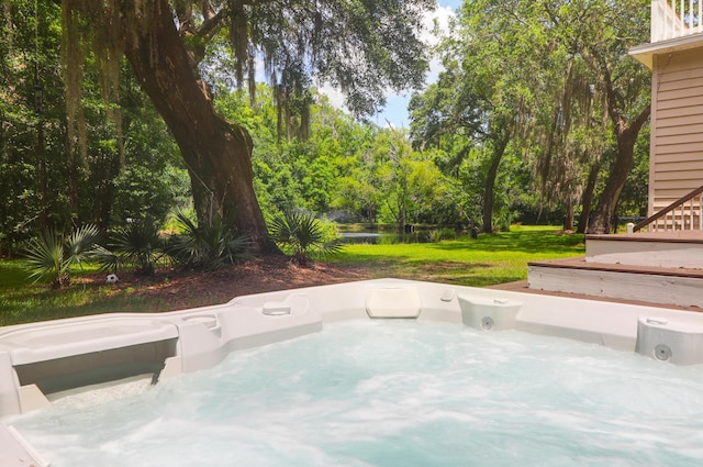 2494 Cape Rd, Johns Island, SC 29455 - view of pool featuring a lawn