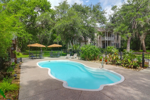 2494 Cape Rd, Johns Island, SC 29455 - view of pool with a patio area and outdoor dining area