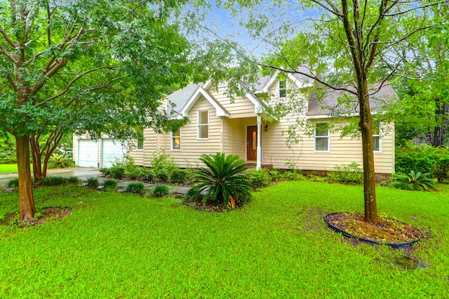 112 Fox Chase Dr, Goose Creek, SC 29445 - view of front of home featuring a front lawn, roof with shingles, and driveway