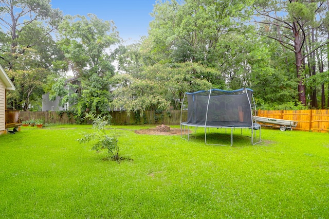 112 Fox Chase Dr, Goose Creek, SC 29445 - view of yard featuring a trampoline