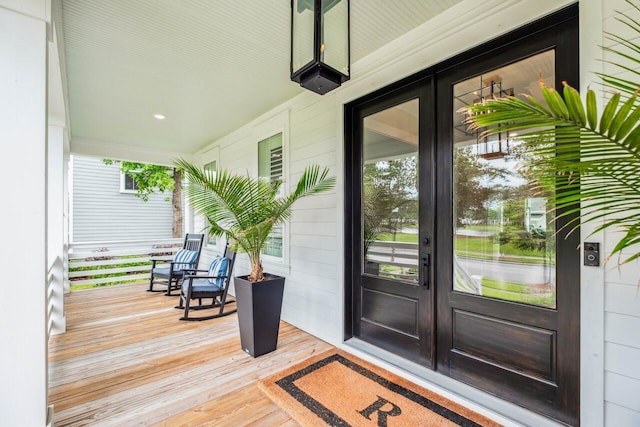 1903 Bolden Dr, Mount Pleasant, SC 29466 - entrance to property with french doors and a porch