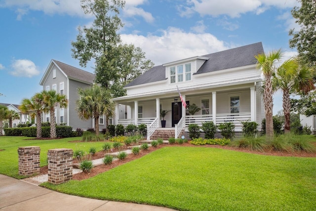 1903 Bolden Dr, Mount Pleasant, SC 29466 - view of front of property featuring a front yard and a porch