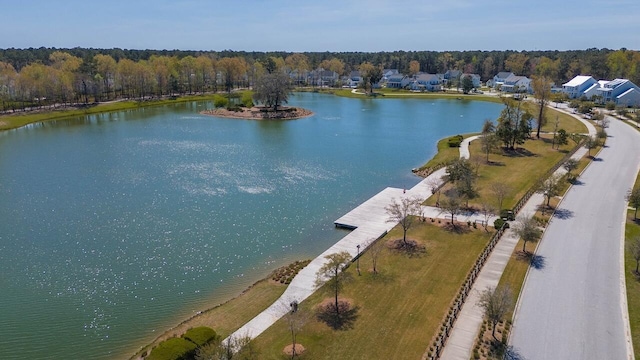1903 Bolden Dr, Mount Pleasant, SC 29466 - bird's eye view of a nearby body of water and a forest