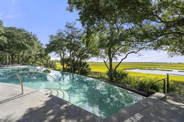 6002 Green Dolphin Way, Kiawah Island, SC 29455 - community pool with a water view and a patio area