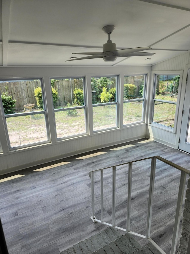 4029 Karen Dr, North Charleston, SC 29405 - unfurnished sunroom featuring a deck