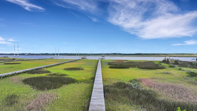 property view of water