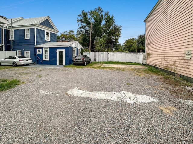 view of home's exterior