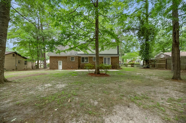 105 Spring St, Summerville, SC 29485 - back of property with brick siding