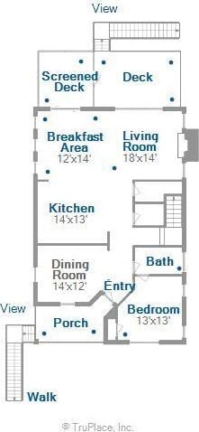 5035 Gum Tree Ln, Johns Island, SC 29455 - view of layout