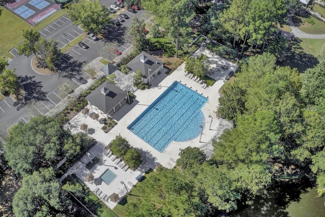 4227 Sawgrass Dr, North Charleston, SC 29420 - aerial view of a pool