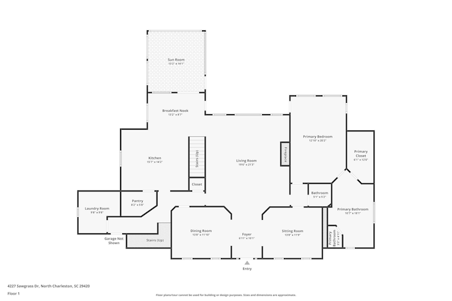4227 Sawgrass Dr, North Charleston, SC 29420 - floor plan / room layout