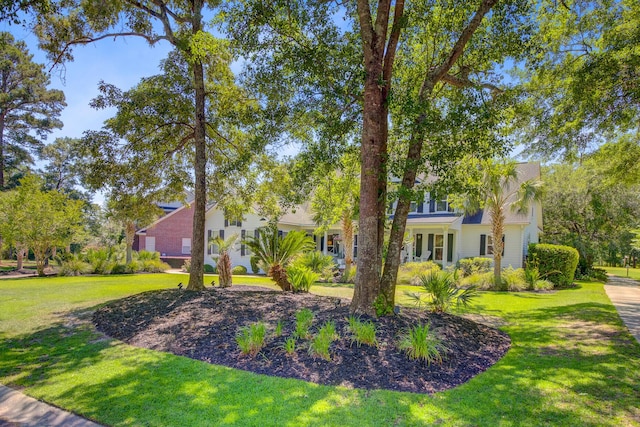 4227 Sawgrass Dr, North Charleston, SC 29420 - view of front of house with a front yard