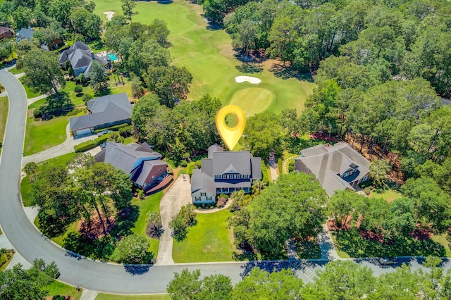 4227 Sawgrass Dr, North Charleston, SC 29420 - aerial view of residential area with a golf club