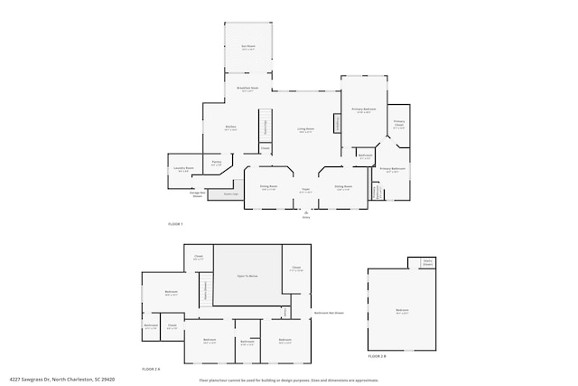4227 Sawgrass Dr, North Charleston, SC 29420 - floor plan / room layout