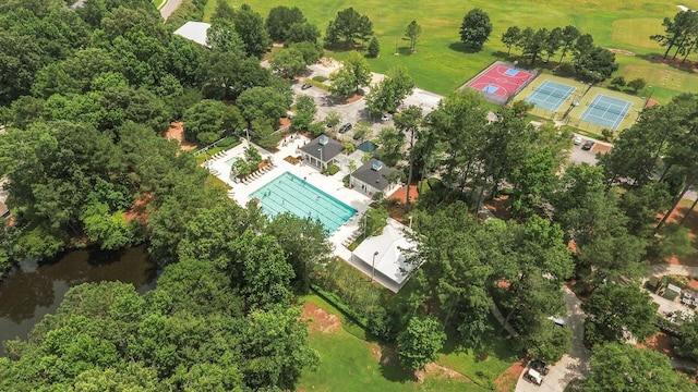 4227 Sawgrass Dr, North Charleston, SC 29420 - aerial view of a pool