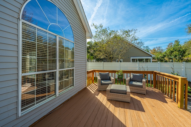 view of deck