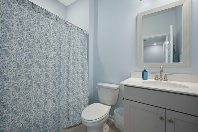 148 Omalley Dr, Summerville, SC 29483 - full bath featuring toilet, vanity, and curtained shower