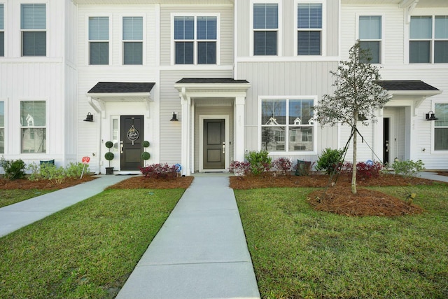 148 Omalley Dr, Summerville, SC 29483 - entrance to property featuring a lawn and roof with shingles