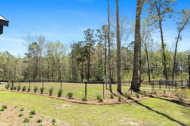 148 Omalley Dr, Summerville, SC 29483 - view of yard featuring a view of trees and fence