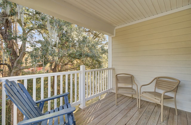 view of deck