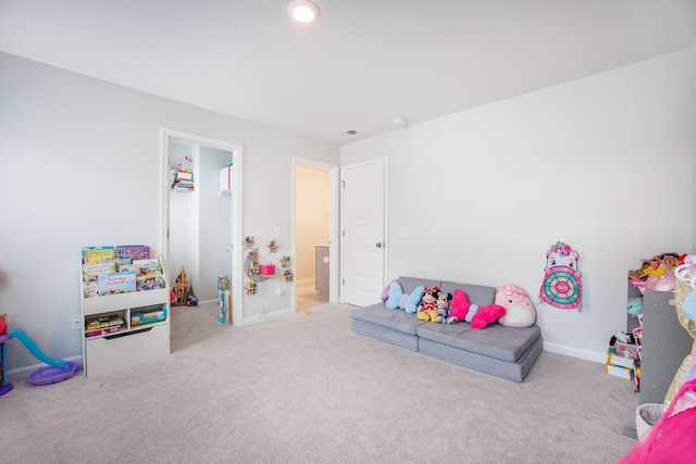 533 Richfield Way, Summerville, SC 29486 - rec room with baseboards and carpet flooring