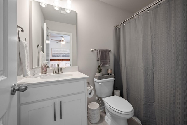 291 Lucca Dr, Summerville, SC 29486 - full bathroom with vanity and a ceiling fan