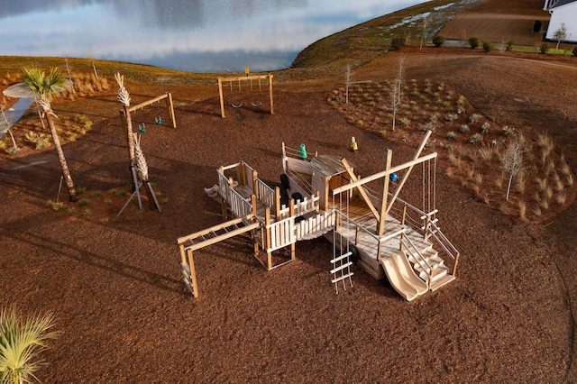 291 Lucca Dr, Summerville, SC 29486 - view of playground featuring a mountain view