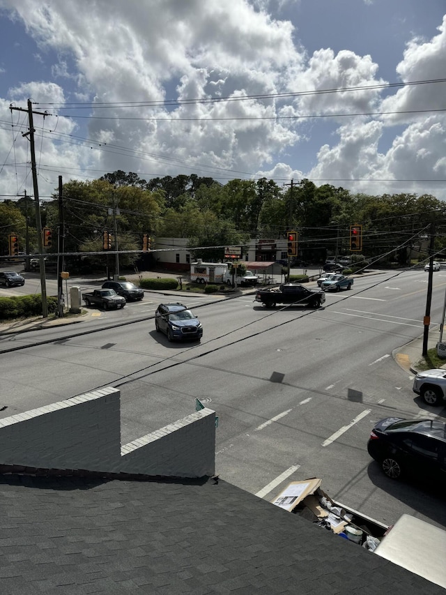 1488 Remount Rd, North Charleston, SC 29406 - view of asphalt road featuring traffic lights, sidewalks, and curbs