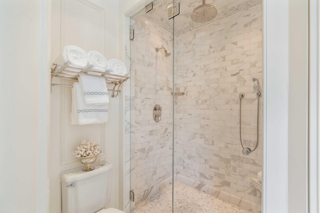 12 Orange St, Charleston, SC 29401 - bathroom with a stall shower and toilet