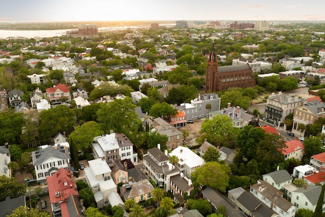 12 Orange St, Charleston, SC 29401 - bird's eye view featuring a residential view