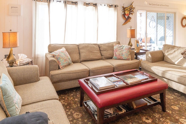 view of living room