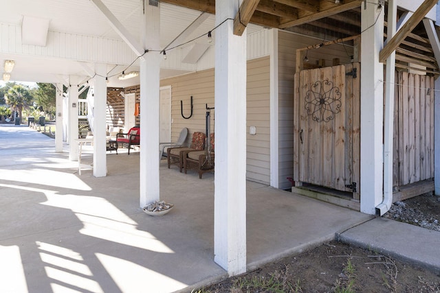 view of patio