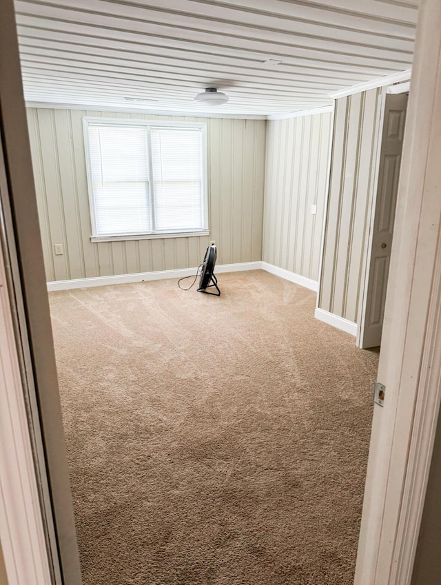 interior space with carpet floors