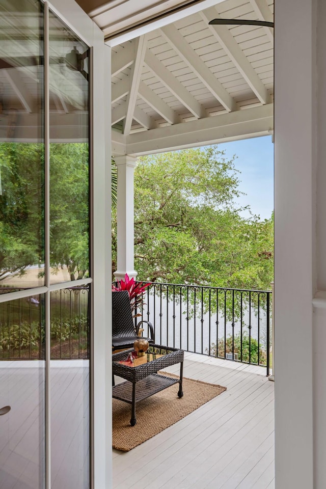 view of deck