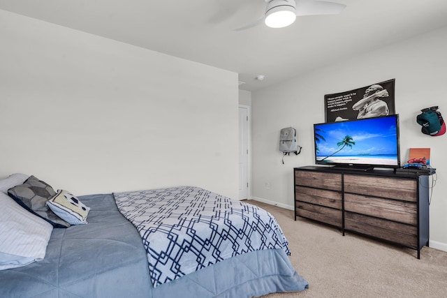 1132 Wading Point Blvd, Huger, SC 29450 - carpeted bedroom with baseboards and ceiling fan