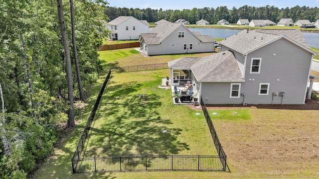 1132 Wading Point Blvd, Huger, SC 29450 - aerial perspective of suburban area with a nearby body of water