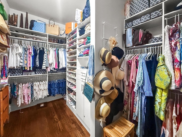 2792 River Vista Way, Mount Pleasant, SC 29466 - walk in closet featuring wood finished floors