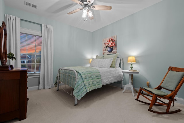 2792 River Vista Way, Mount Pleasant, SC 29466 - carpeted bedroom with baseboards and a ceiling fan