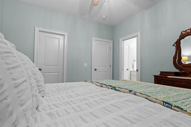 2792 River Vista Way, Mount Pleasant, SC 29466 - bedroom featuring ceiling fan