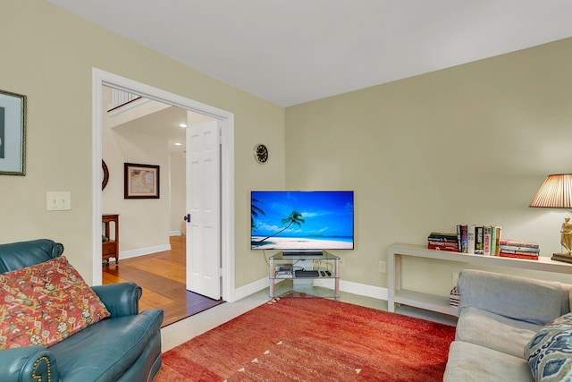 view of living room