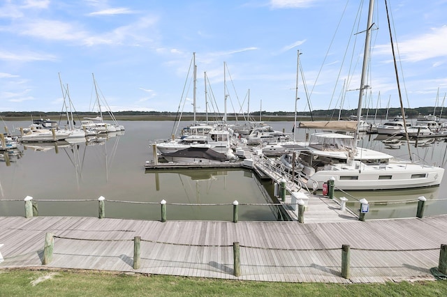 1948 Marsh Oak Ln, Seabrook Island, SC 29455 - dock area featuring a water view