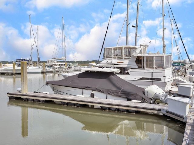 1948 Marsh Oak Ln, Seabrook Island, SC 29455 - dock area with a water view