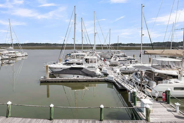 1948 Marsh Oak Ln, Seabrook Island, SC 29455 - dock with a water view