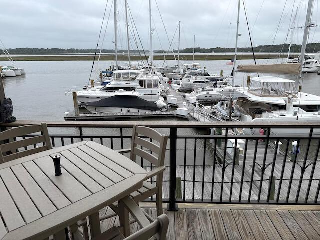 1948 Marsh Oak Ln, Seabrook Island, SC 29455 - dock area featuring a water view