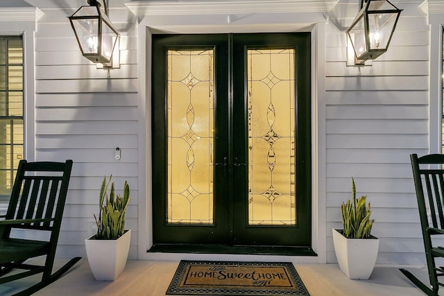 1720 Bowline Dr, Mount Pleasant, SC 29466 - entrance to property with french doors