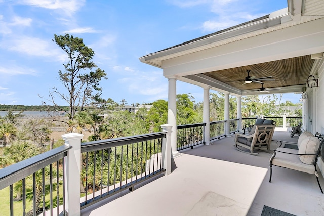 1720 Bowline Dr, Mount Pleasant, SC 29466 - view of patio with ceiling fan