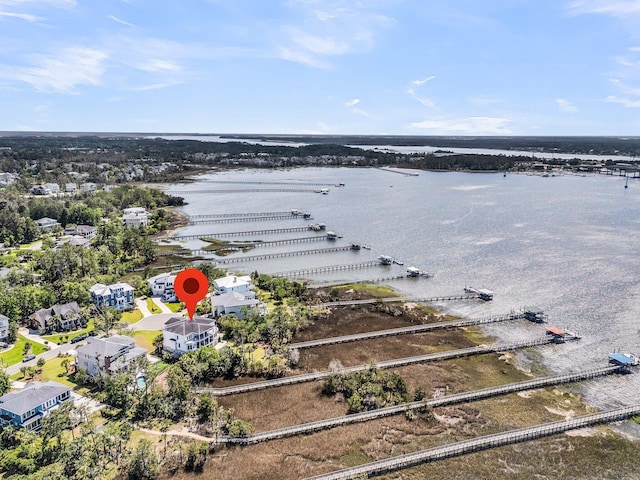 1720 Bowline Dr, Mount Pleasant, SC 29466 - bird's eye view of a nearby body of water