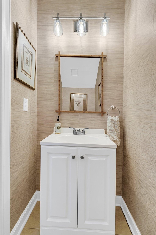 1682 Camfield Ln, Mount Pleasant, SC 29466 - bathroom with tile patterned floors and vanity