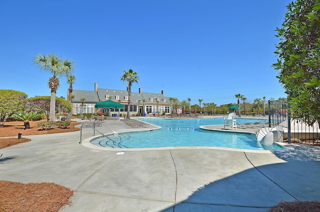 1682 Camfield Ln, Mount Pleasant, SC 29466 - community pool featuring a patio area