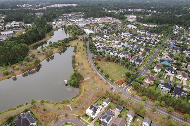 410 Eliston St, Summerville, SC 29486 - aerial overview of property's location featuring a nearby body of water and nearby suburban area